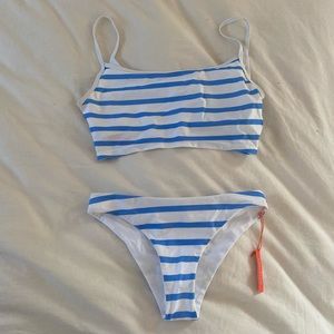 OOKIOH Striped Bikini